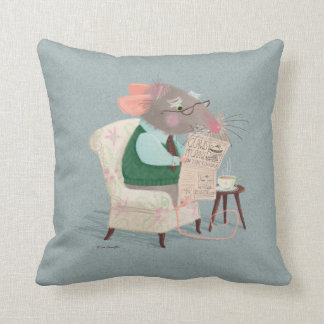Old Mice Throw Pillow