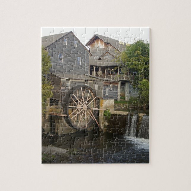 Old Mill Jigsaw Puzzle (Vertical)