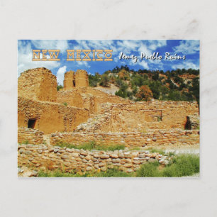 Old Mission Church, Jemez State Monument, NM Postcard