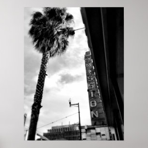 Old mission theater San Francisco Poster