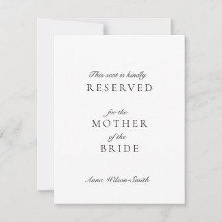 Old Money, Neutral bg, Reserved Seat Tag
