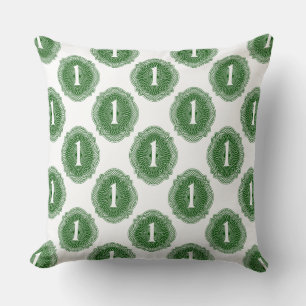 Old Money Pattern Throw Pillow