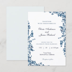 old money wedding, vintage wedding invitation