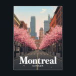 Old Montreal City Hall Second Empire Postcard<br><div class="desc">Step into the history of Old Montreal, Quebec, with this majestic retro-style travel postcard. It features the grand Montreal City Hall (Hôtel de Ville), a stunning example of Second Empire architecture with its ornate dome and towering facade. The vintage design perfectly captures the European charm and historic atmosphere of the...</div>