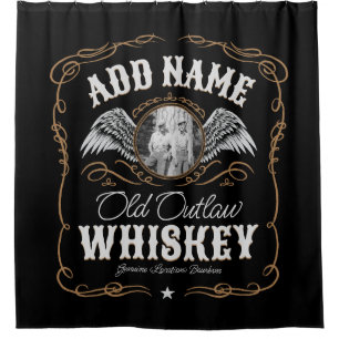  Old Moonshine Whiskey Label ADD PHOTO Family Name