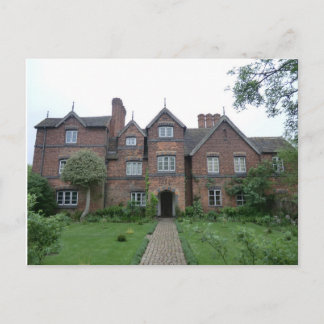 Old Moseley Hall 17th Century English Farmhouse Postcard