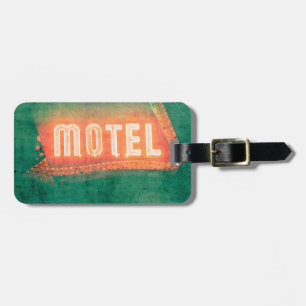 Old Motel Luggage Tag