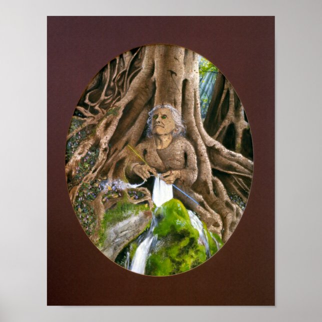 Old Mother - Print or Poster (Front)
