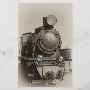 Old narrow-gauge steam engine Gr-269