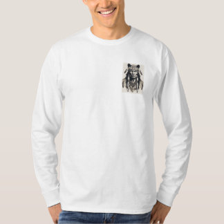 Old native american shaman premium tshirt