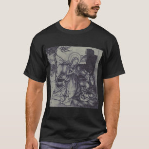 Old Nativity scene og Jesus Christ T-Shirt
