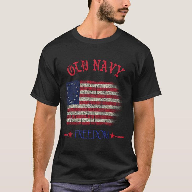 Old Navy Flag 2021 - 4th Of July T-Shirt (Front)