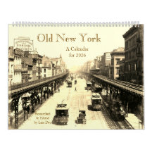 Old New York, A 2026 Calendar