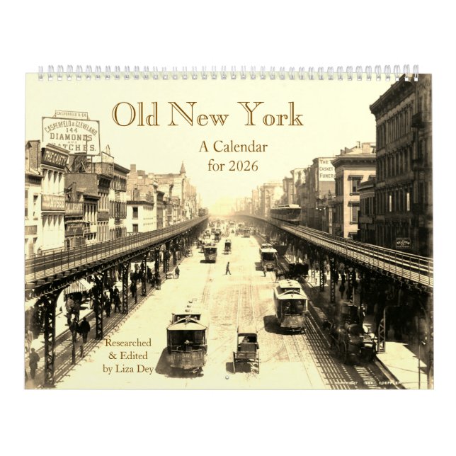 Old New York, A 2026 Calendar (Cover)