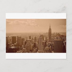 Old New York City Photograph Postcard