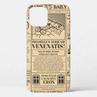 Old newspaper vintage. Retro newsprint with text a