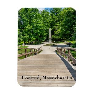 Old North Bridge in Concord Magnet