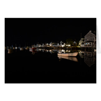 Old North Wharf at Night Card
