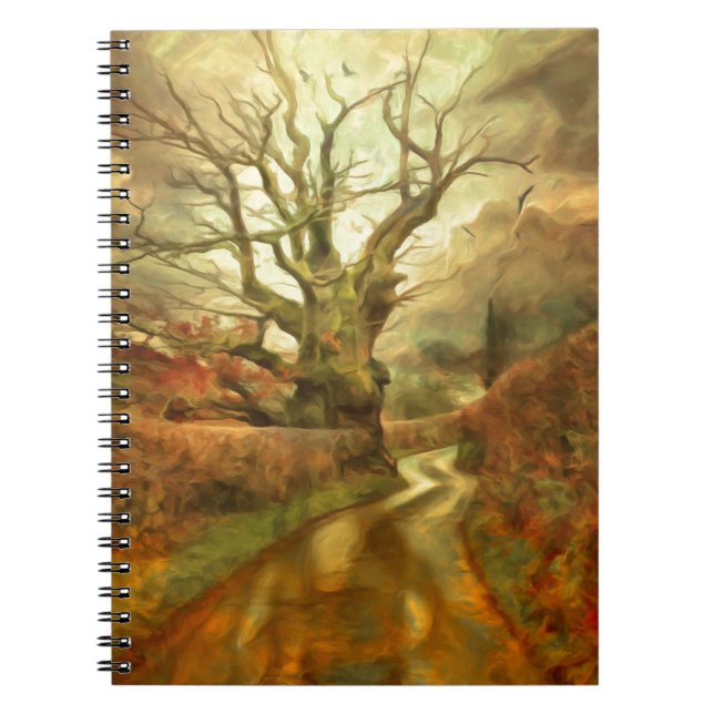 Old Oak Tree ....... Notebook (Front)