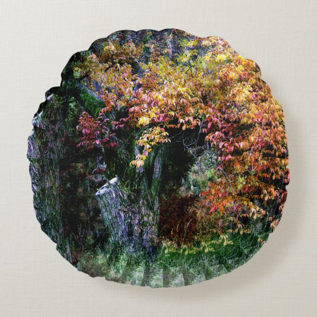 Old Oak Tree...... Round Pillow (Front)
