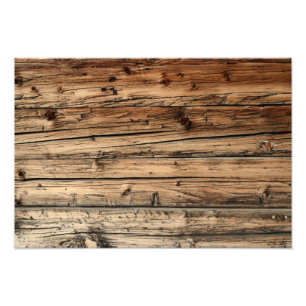 Old oak wood texture background print