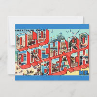 Old Orchard Beach Maine Greetings