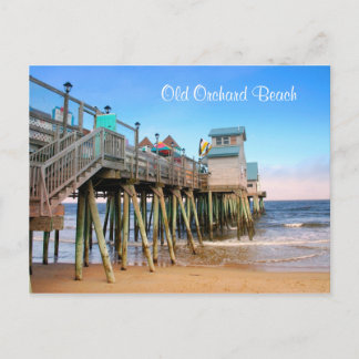 Old Orchard Beach Maine Postcard