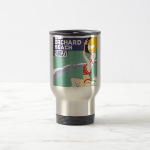 Old Orchard Beach Vintage Travel Mug