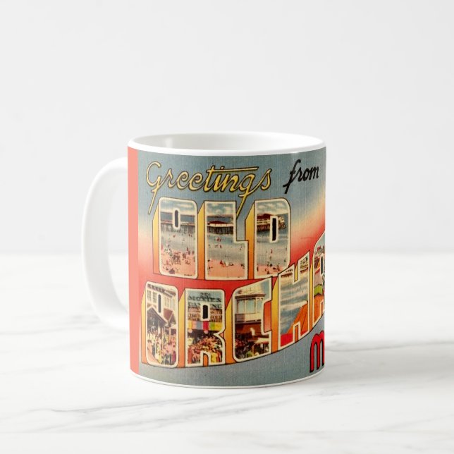 Old Orchard Maine Mug (Front Left)