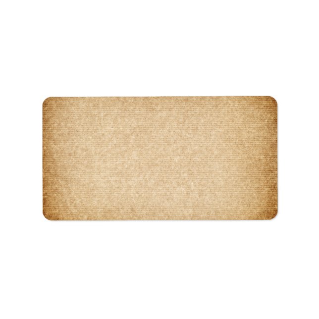 Old Packaging Paper With Stripes For Background Label (Front)