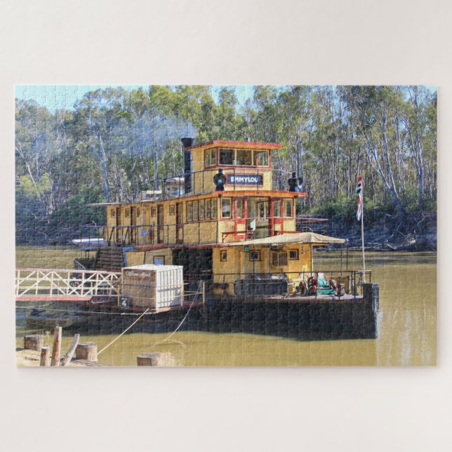 Old paddlesteamer, Echuca, Australia  Jigsaw Puzzle (Horizontal)