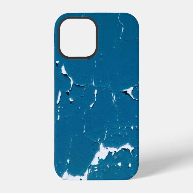 Old painted wall texture as grunge backgroundabstr iPhone case (Back)