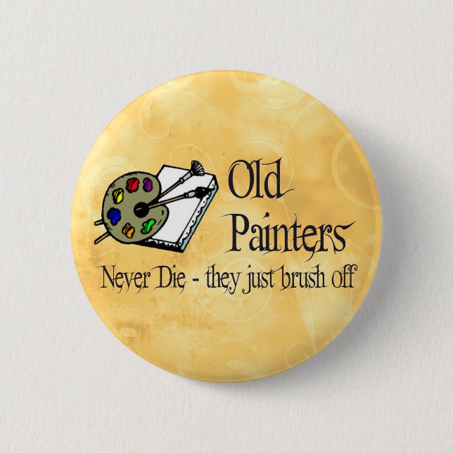 Old Painters 2 Inch Round Button (Front)