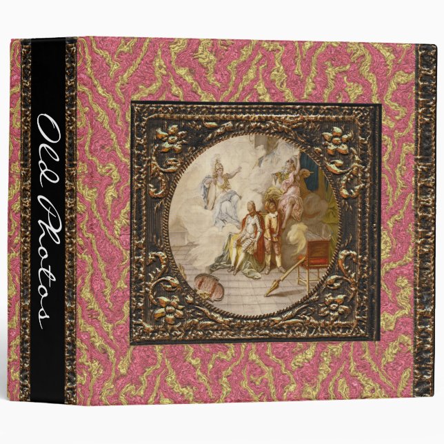 Old Painting from the Past Personalized Spine Binder (Front/Spine)