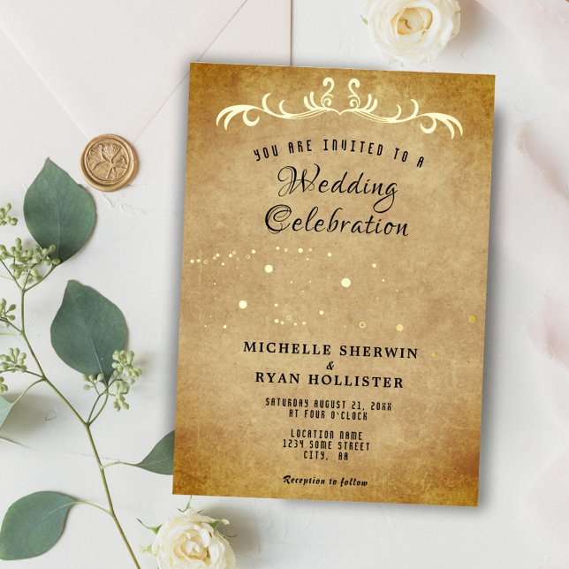 Old Paper Ornament Romantic Old Fashion Wedding (Creator Uploaded)