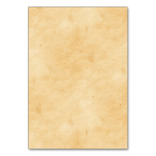 Old Parchment Background Stained Mottled Look Table Number