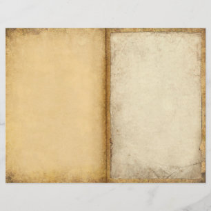 Old Parchment Journal Pages