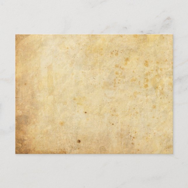 Old Parchment Postcard (Front)