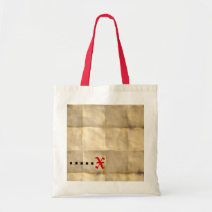Old Parchment, Treasure Map Paper Tote Bag