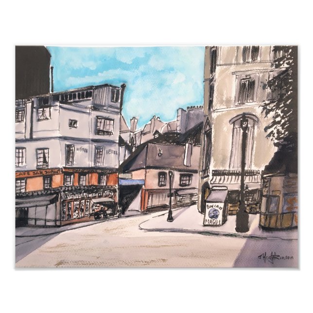 Old Paris - Photo Print (Front)