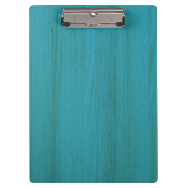 Old Pattern FloralWooden Background Modern Elegant Clipboard (Front)