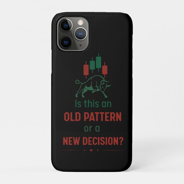 Old Pattern or New Decision? – Trading Mindset Case-Mate iPhone Case (Back)