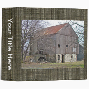 Old Pennsylvania Bank Barn Binder