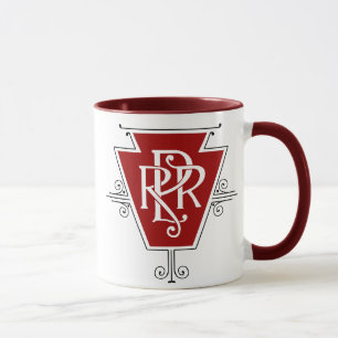 Old Pennsylvania Railroad Logo Mug