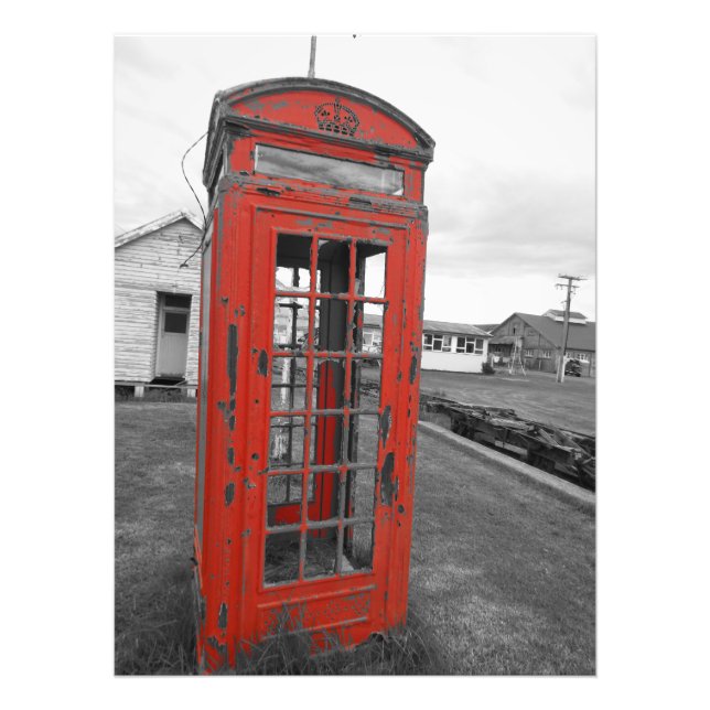 old phone box photo print (Front)