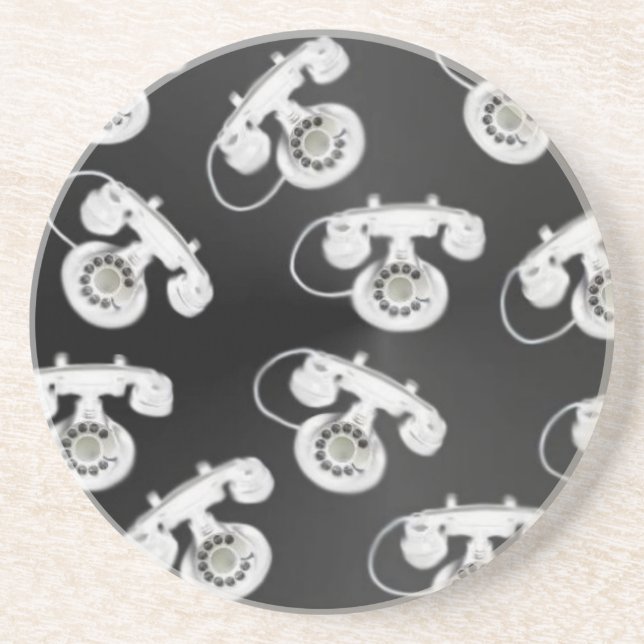 Old Phones Coaster (Front)