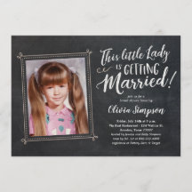 Old Photo Funny Bridal Shower Invitations
