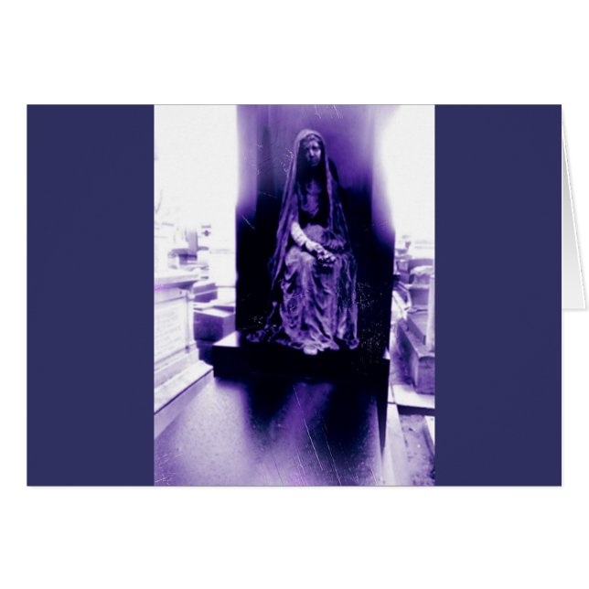 Old Photo Paris Cemetary (Front Horizontal)