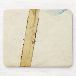 Old photo repaired with tape mouse pad
