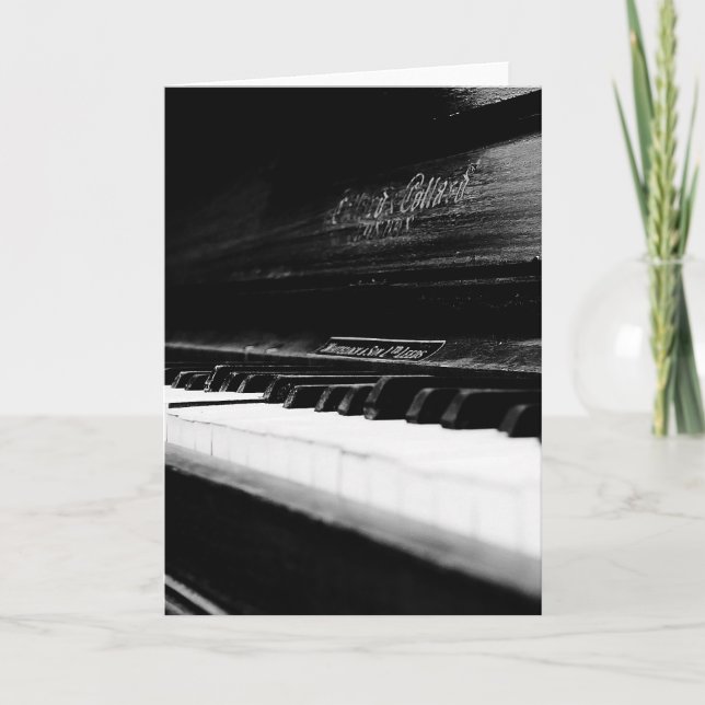 Old Piano Card (Front)